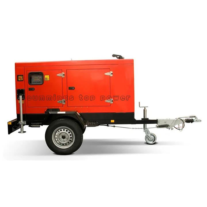 24KW Yangdong Trailer Silent Mobile Generator